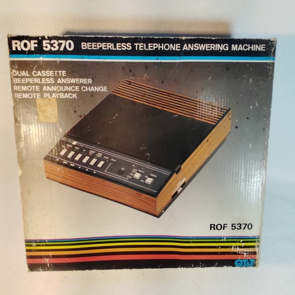 BEEPERLESS TELEPHONE ANSWERING MACHINE C14-B137 - Picture 1 of 3